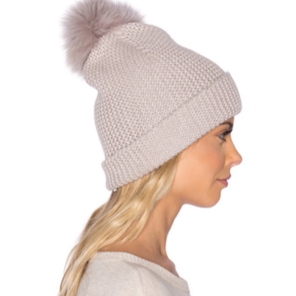 Autumn Cashmere Unicorn Pom Pom Hat